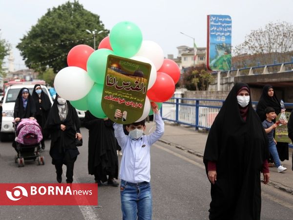 راهپیمایی روز قدس_ بندرانزلی