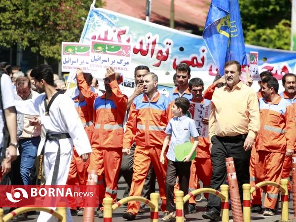 راهپیمایی روز قدس در رشت