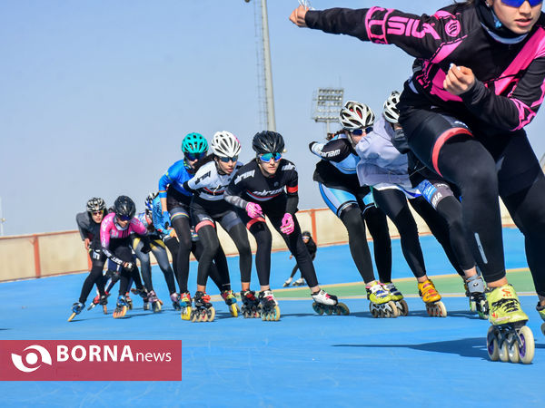 تمرین اسکیت بازان استان مرکزی با حضور جمعی از بازیکنان تیم ملی