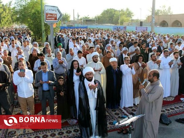 اقامه نماز عید فطر در هویزه