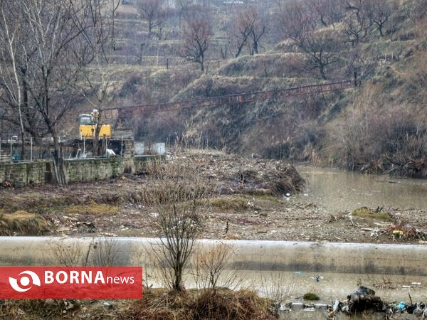 آزادسازی حریم و لایروبی سی کلیومتری رودخانه شهرچای اورمیه