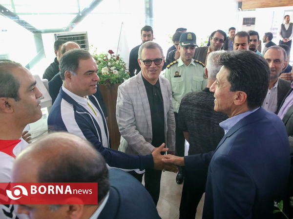 دیدار  خیریه تیم رسانه ورزش و تیم منتخب پیشکسوتان استقلال و پرسپولیس به نفع سیل زدگان خوزستان