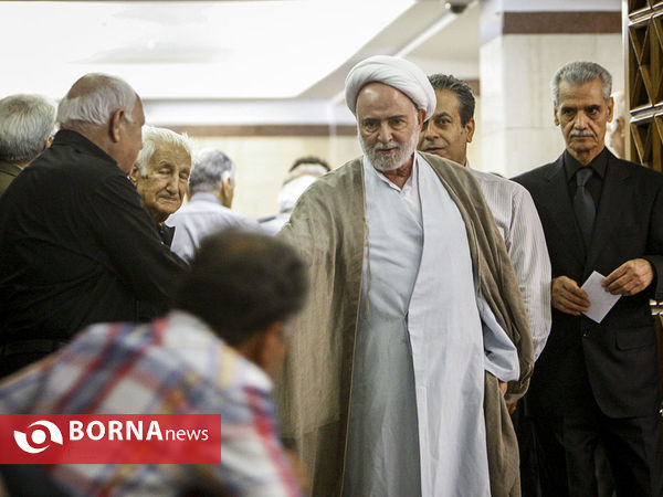 مراسم ختم عطاالله بهمنش