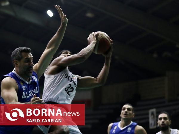 دیدار بسکتبال شهرداری گرگان - الریاضی لبنان