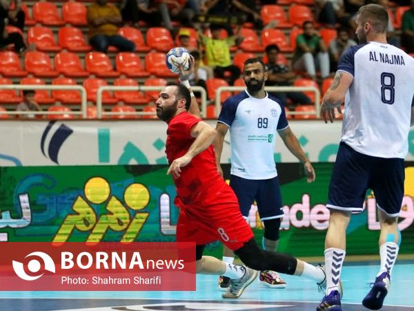 بازی فینال دیدار تیم های هندبال النجمه بحرین - الدحیل قطر