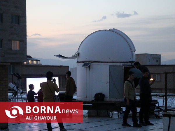 تلاش برای رویت هلال ماه شوال در ارومیه 