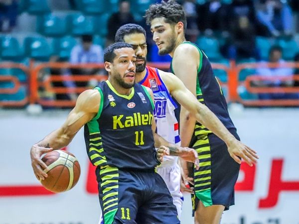 دیدار تیم های بسکتبال نبوغ - کاله