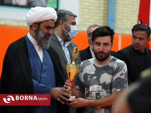 فینال مسابقات فوتسال جام رمضان جایزه بزرگ غرب استان تهران