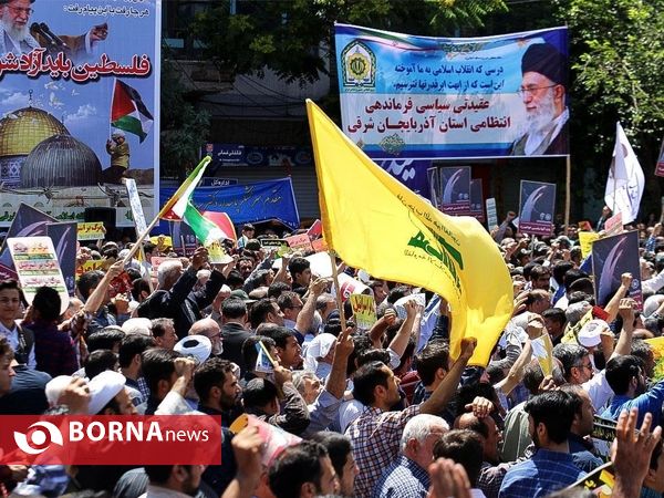 راهپیمایی روز قدس در تبریز