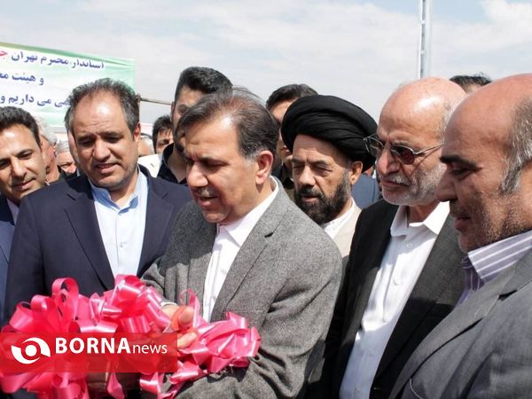 افتتاح پل ورودی غیر همسطح شهرستان قدس