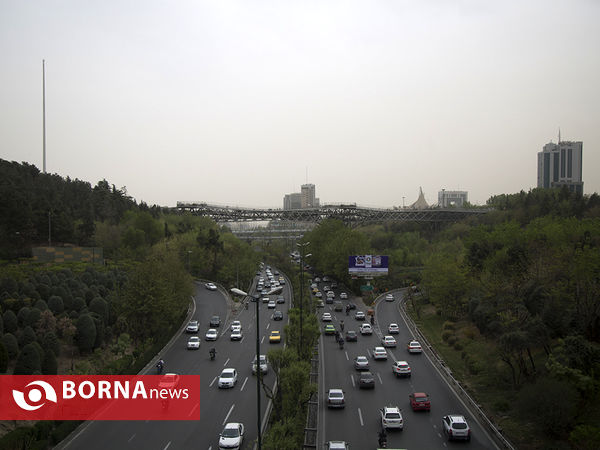 پل طبیعت در هوای آلوده پایتخت