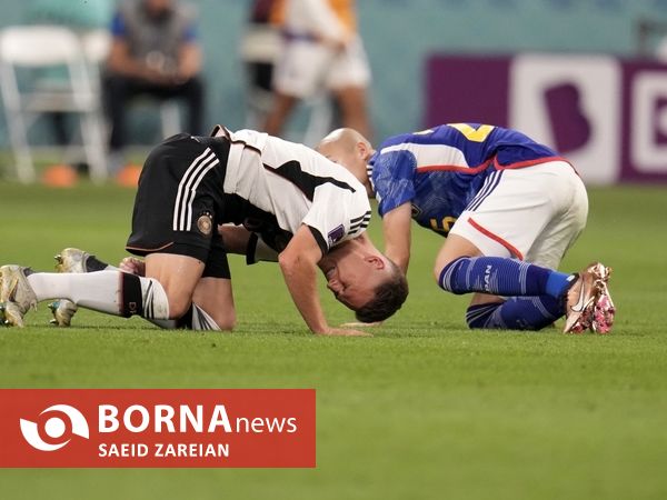 دیدار تیم های فوتبال ژاپن - آلمان