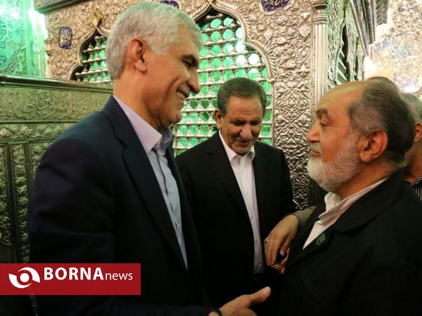 حضور جهانگیری در شاهچراغ