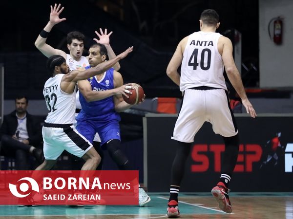 دیدار بسکتبال شهرداری گرگان - الریاضی لبنان