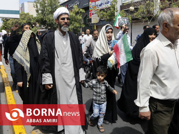 راهپیمایی روز جهانی قدس - شیراز