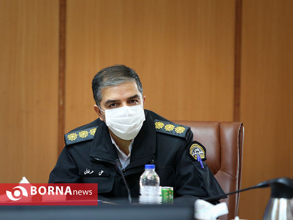 نشست خبری رییس پلیس راهور تهران