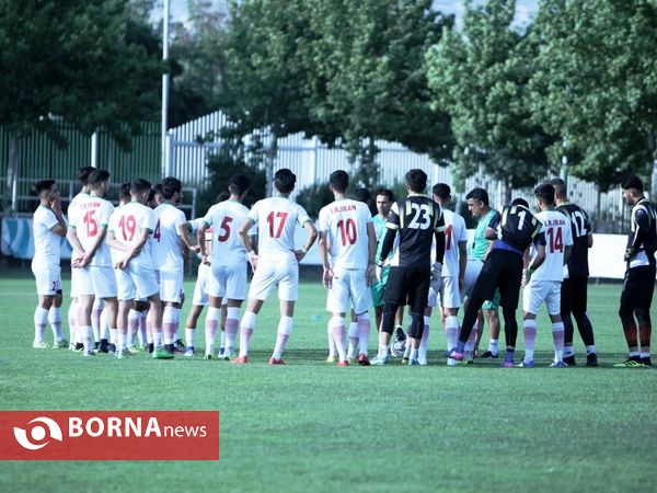 تمرینات تیم ملی فوتبال امید ایران