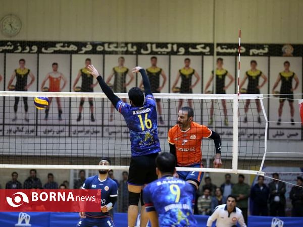 ديدار تیم هاي والیبال سایپای تهران و شهروند اراک