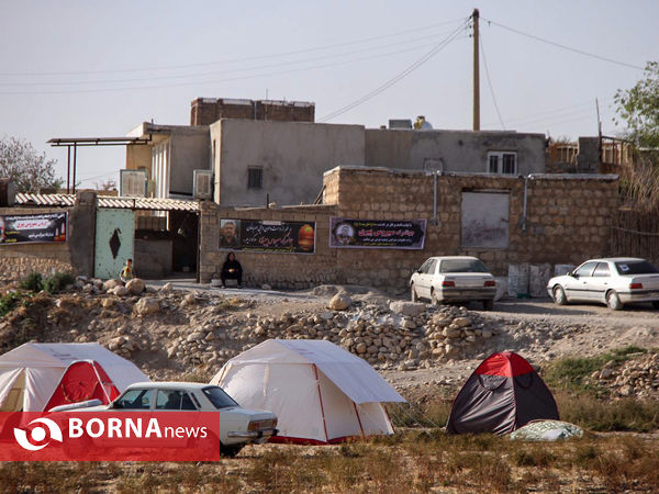 روستای بزميران در پنجمین روز بعد از زلزله