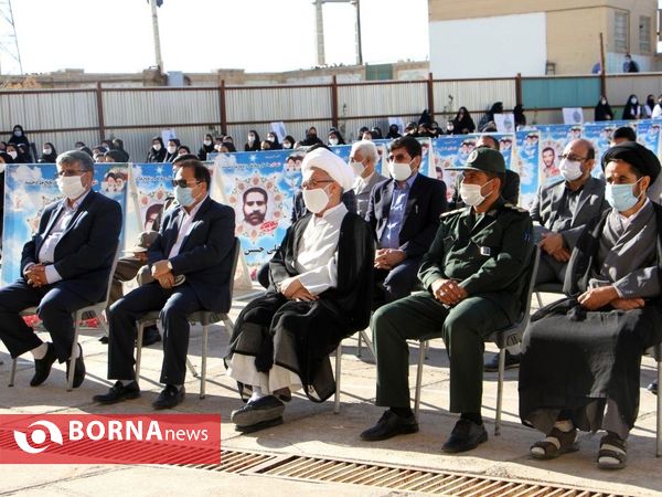 آئین مراسم بازگشایی مدارس در شهرستان مرزی تایباد