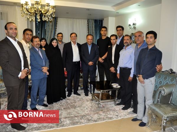 بدرقه سجاد مردانی نماینده وزن چهار تکواندو ایران در مسابقات المپیک ریو