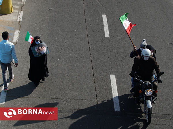 راهپیمایی روز ۲۲ بهمن - تهران ( ۴ )