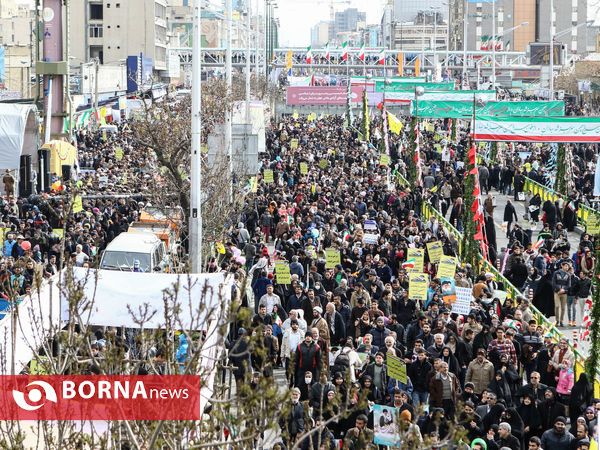 راهپیمایی روز 22 بهمن در تهران-4