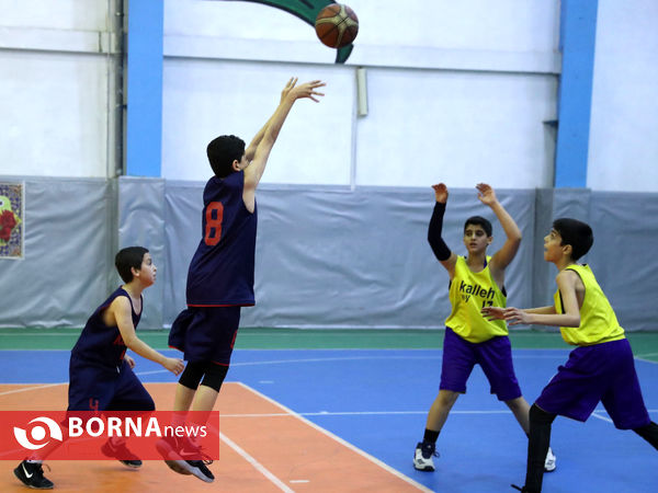 مسابقات مینی بسکتبال محلات تهران