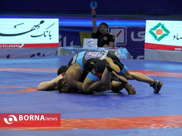 مسابقات کشتی فرنگی جام باشگاه های جهان به میزبانی اصفهان در حال برگزاری است