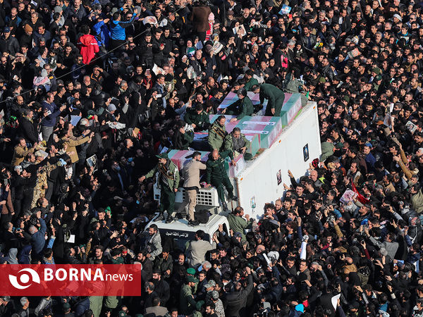 تشییع پیکر سردار شهید حاج قاسم سلیمانی در تهران