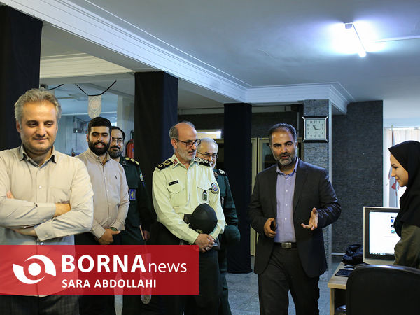 حضور فرمانده قرارگاه مرکزی مهارت آموزی نیروهای مسلح در خبرگزاری برنا