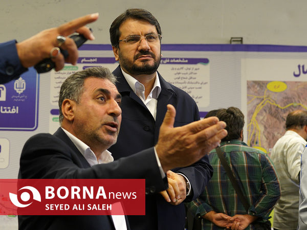 افتتاح قطعه دوم آزاد راه تهران-شمال