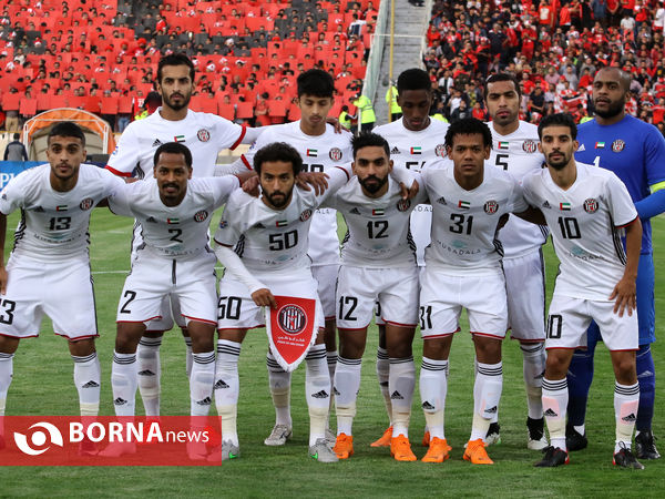 دیدار تیم های فوتبال پرسپولیس- الجزیره امارات