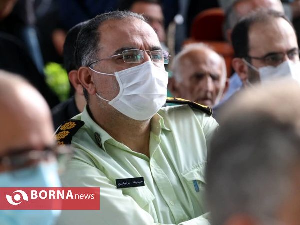 مراسم سومین روز شهادت سرگرد امید چای پز