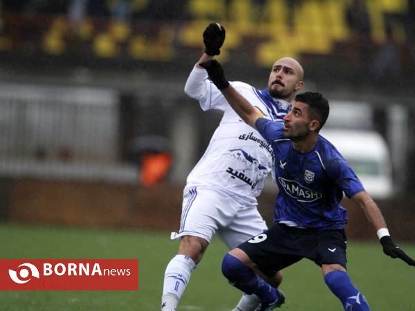 دیدار تیم های فوتبال ملوان بندر انزلی _ داماش گیلان