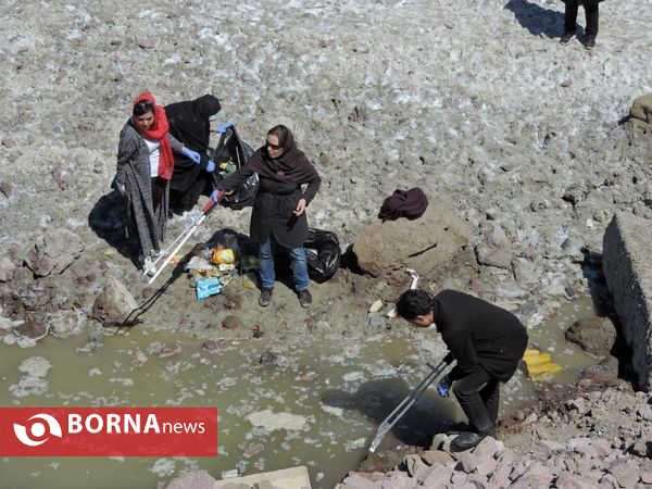 مهرباني خبرنگاران و دوستداران محیط زیست در حق درياچه ارومیه