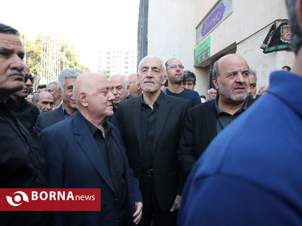 تشییع پیکر جعفر کاشانی پیشکسوت فوتبال