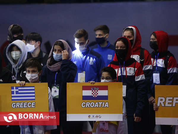 افتتاحیه ی مسابقات قهرمانی جهان کاراته و تکواندو ناشنوایان