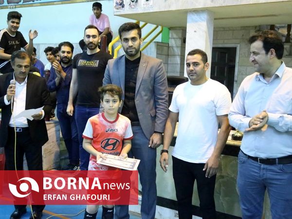 مسابقات والیبال بسیج رده نونهالان در ساری