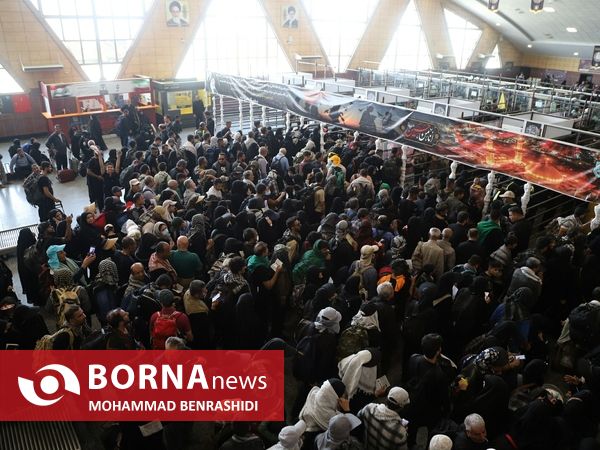 دلدادگان حسینی مرز شلمچه