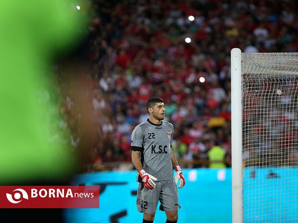 دیدار تیم های فوتبال پرسپولیس و فولاد خوزستان