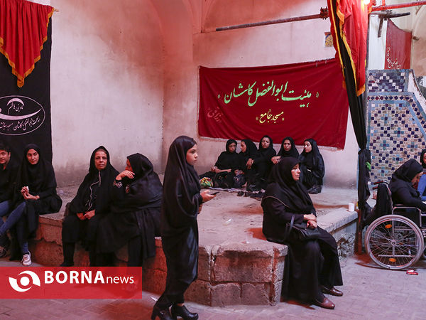 عزاداری روز تاسوعا در بازار کاشان