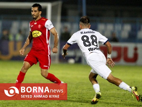 در حاشیه دیدار تیم های فوتبال پرسپولیس _ ملوان