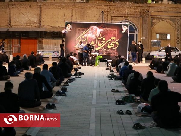 مراسم احیای شب بیست و یکم ماه رمضان - مسجد جامع خرمشهر
