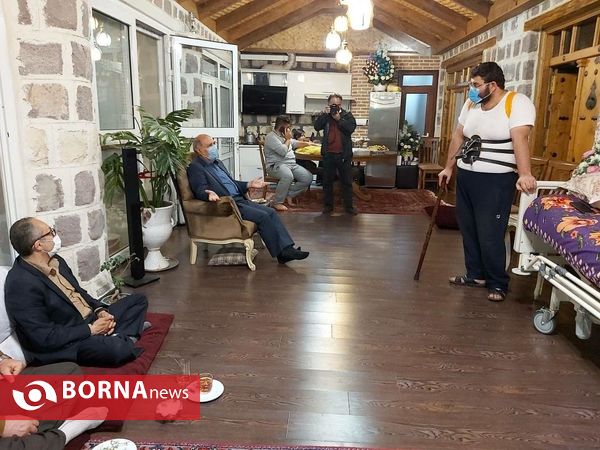 بازدید معاون وزیر ورزش و جوانان از ورزشگاه شهیدباکری ارومیه و عیادت از نماینده مجلس