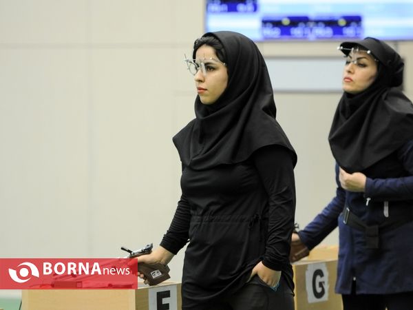 مسابقات هفته پایانی رشته تفنگ و تپانجه