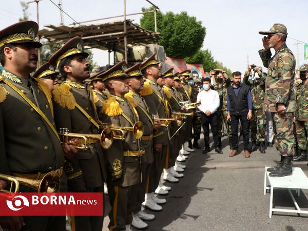 گرامیداشت روز ارتش در شیراز