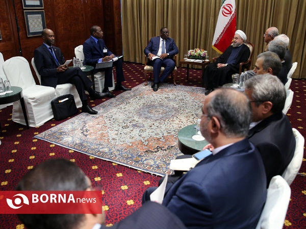دیدار با رییس جمهور سنگال