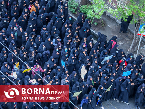  تجمع بزرگ مردم اراک