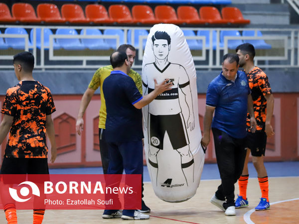 تمرینات پیش فصل تیم فوتسال آلومینیوم